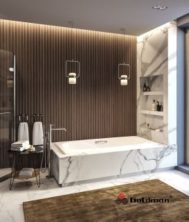 Ванна чугунная Goldman Elegant EG17080 170x80см с ножками